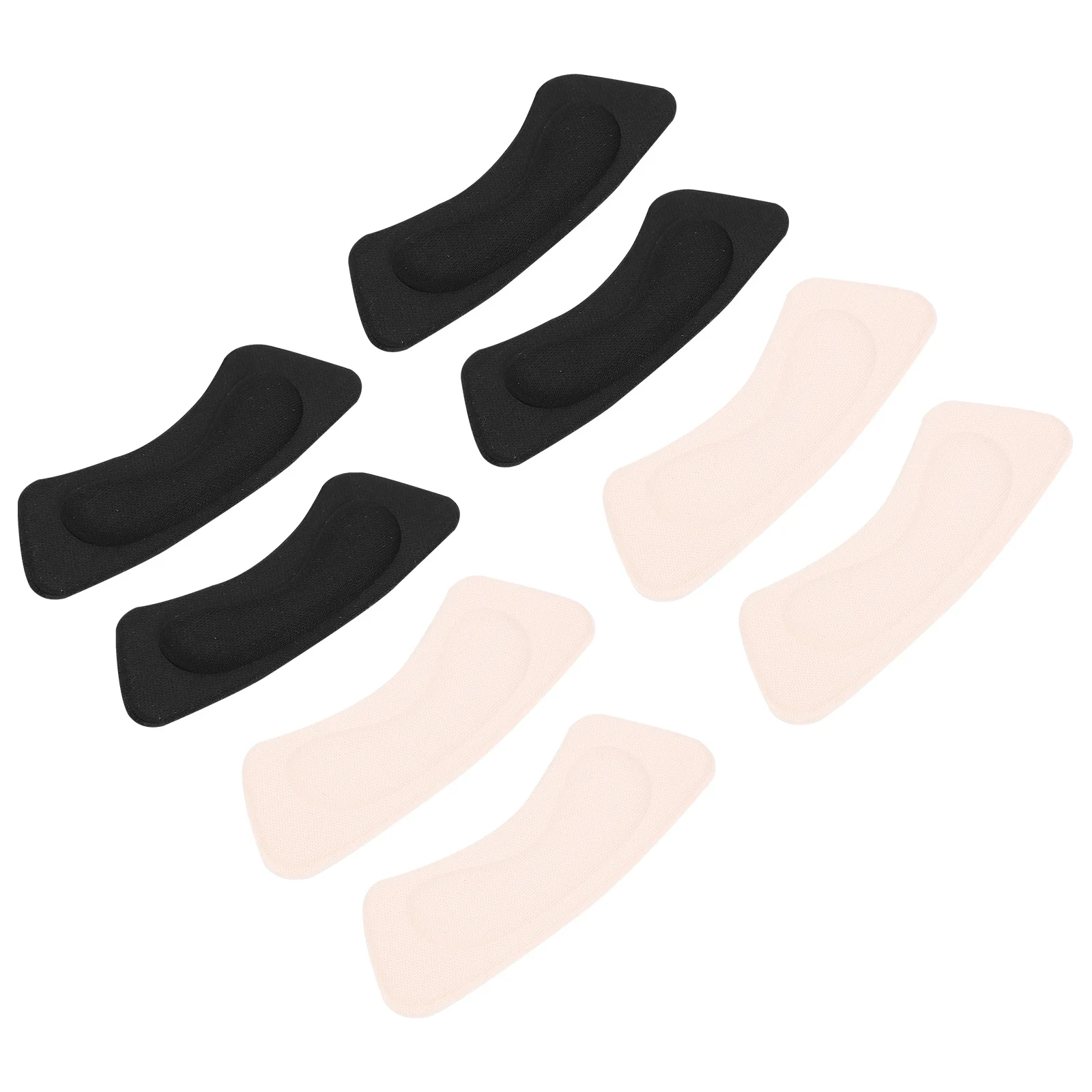 

4Pairs Heel Grips Cushioned Pads Comfortable Breathable Foot Protector Soft Anti-Blister Heel Inserts for Walking