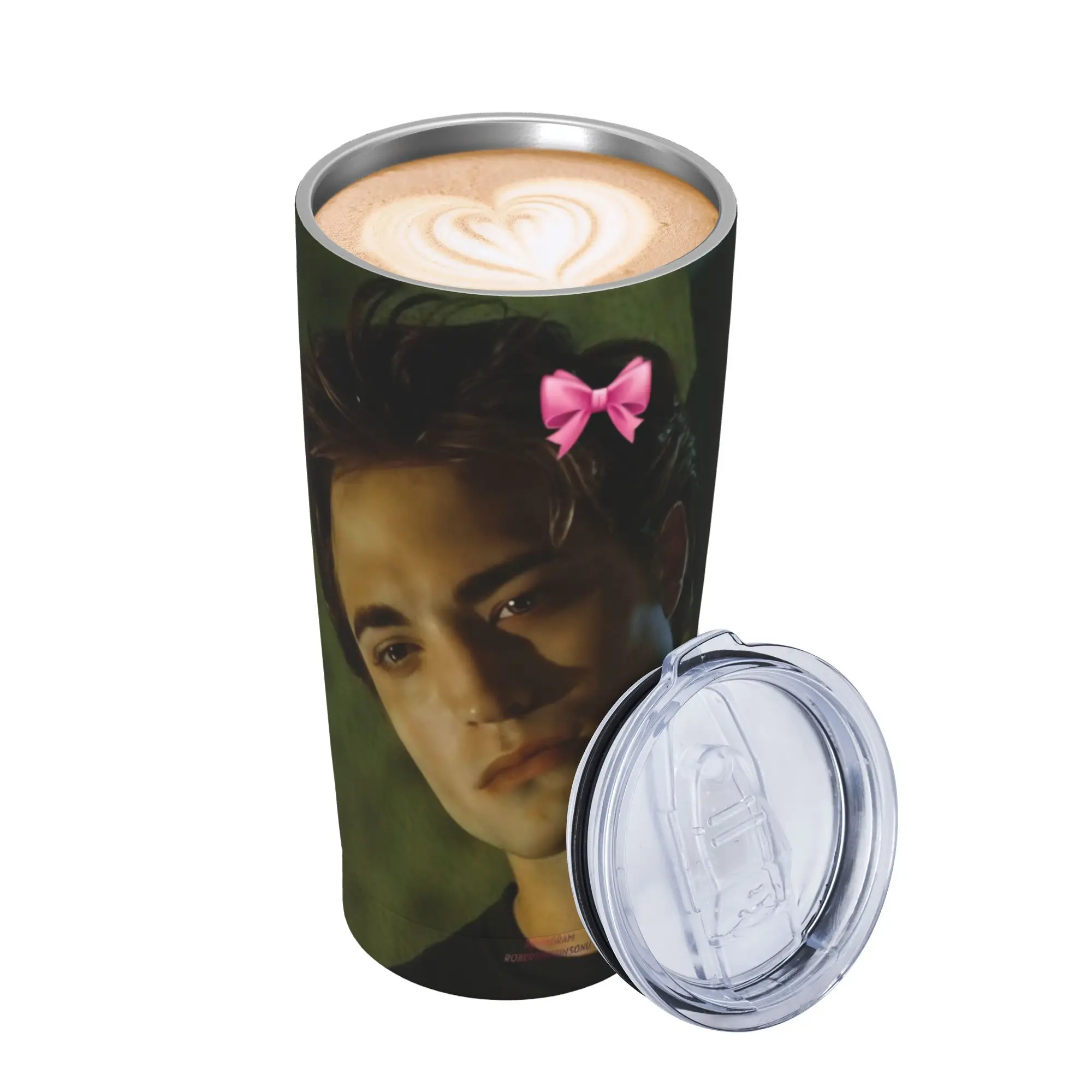 Edwards Cullen  Insulated Tumbler with Lid  Vacuum Thermal Mug Outdoor Portable Car Bottle Cup 20oz