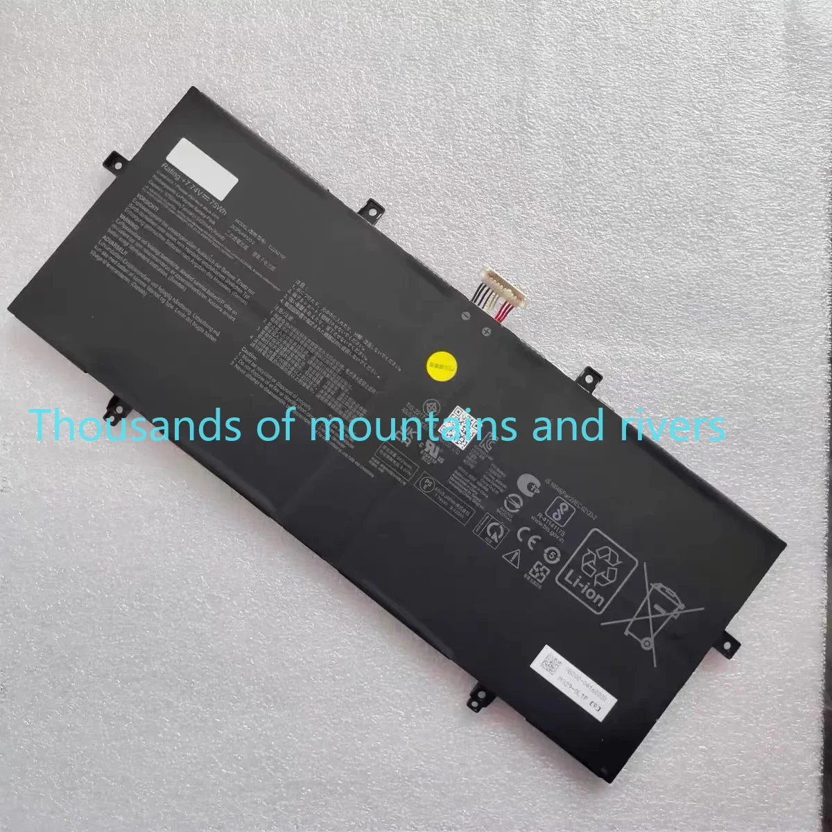 

Аккумулятор 7,74 В, 9690 мАч, 75 Втч C22N2107 0B200-04160000 для Asus ZenBook 14 OLED UM3402 UX3402 UM3402YA UM3402YA-KM096W