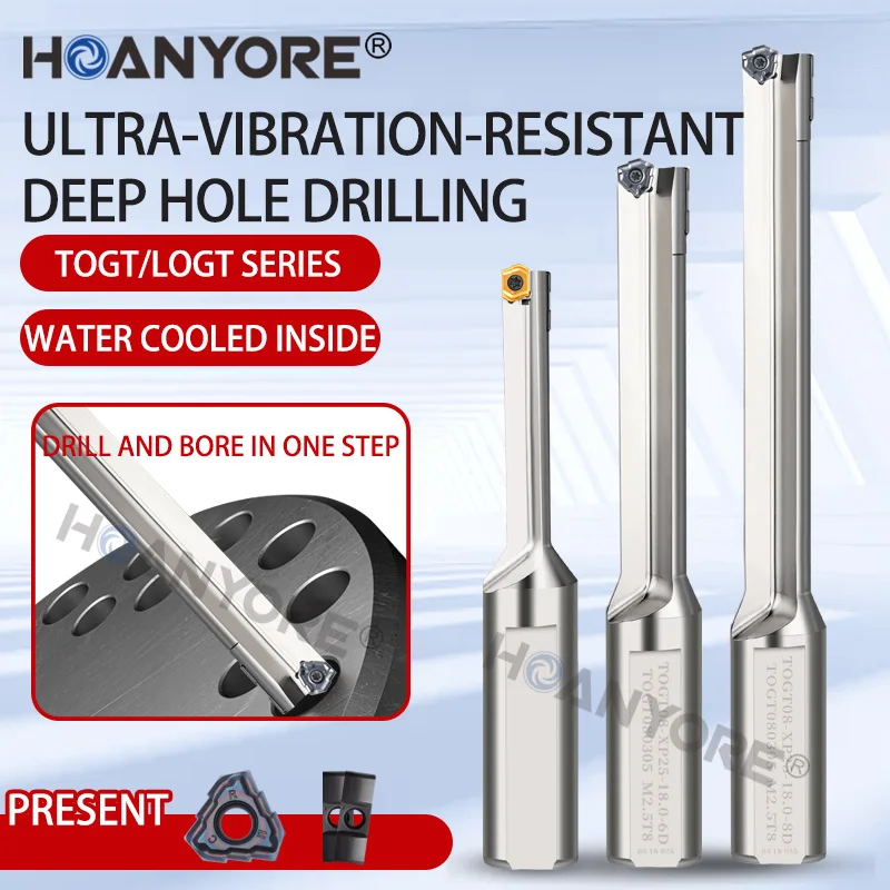 

Корончатая дрель, пистолет для глубоких отверстий, дрель TOGT, высокая твердость, износостойкий инструмент для сверления глубоких отверстий, производство пресс-форм специального назначения