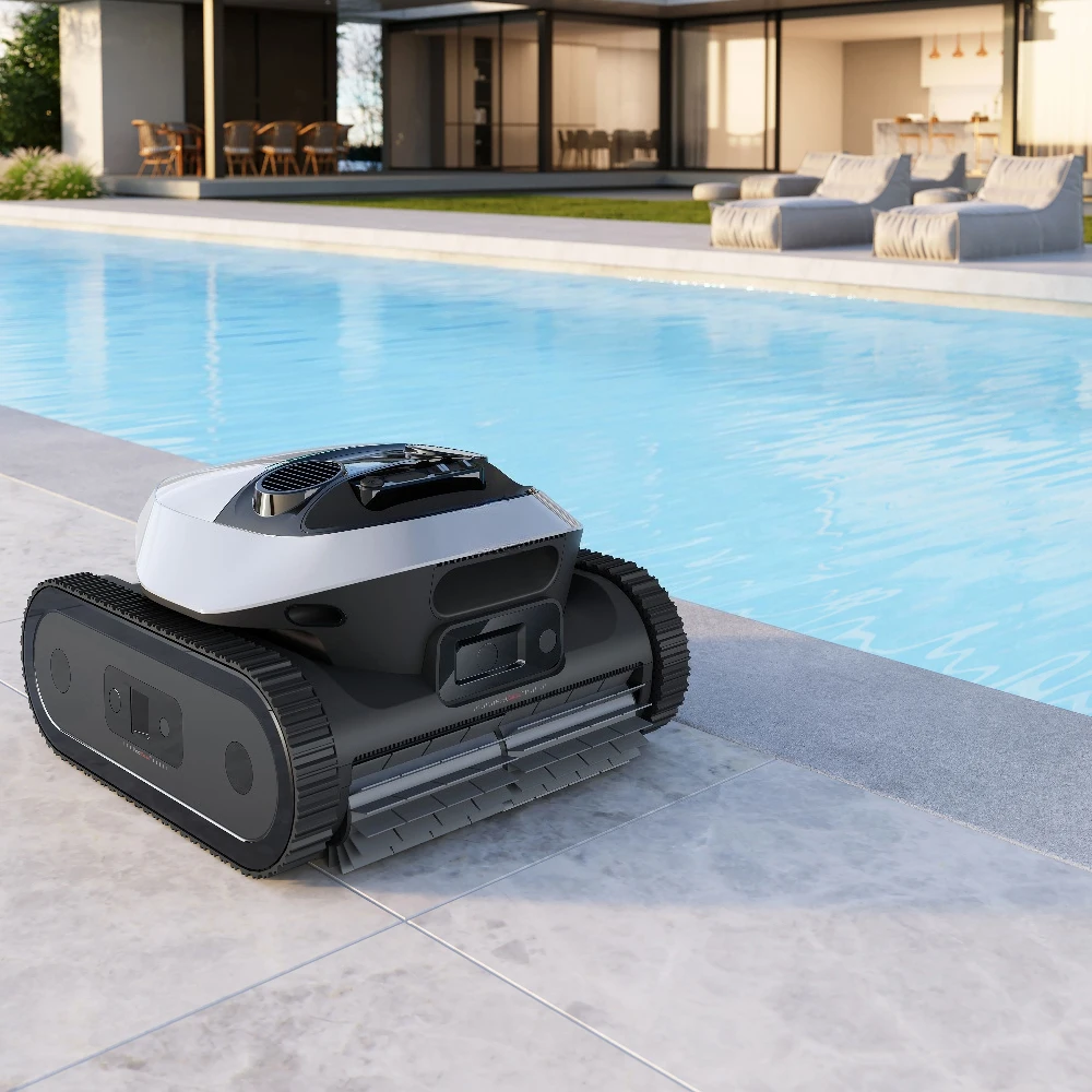 Cordless Robotic Pool Cleaner Wall Climbing 2026 New Smart Path Planning Automatic Underwater Vacuum Robot for Swimming Pool