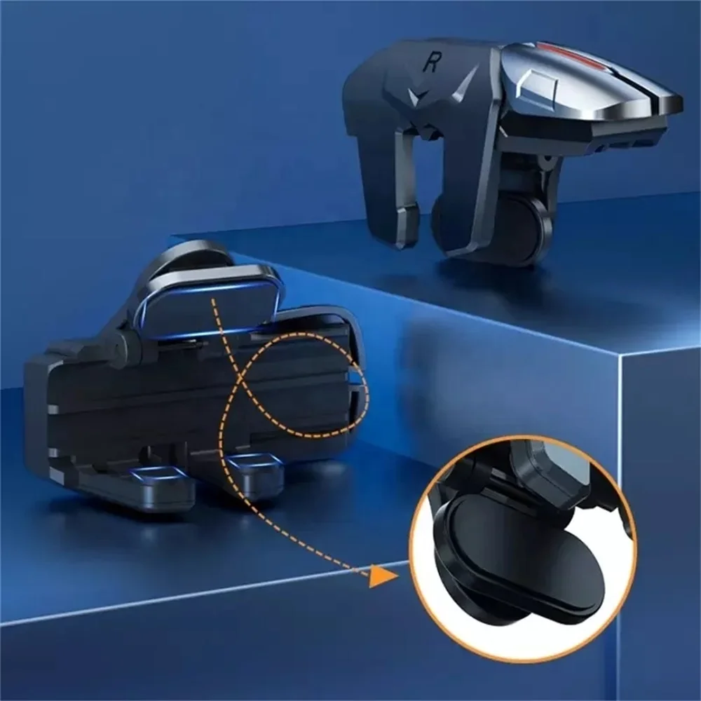 New G21 Mobile Game PUBG Trigger for 6 Six Fingers Joystick Gamepad for Mobile Smart Phone Games Pubg Call Duty