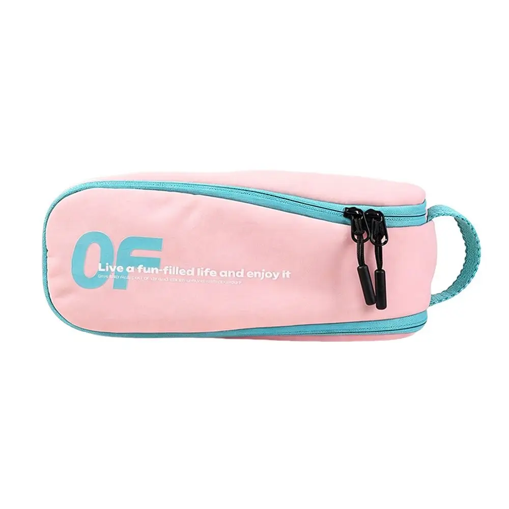 New Back To School Pen Bag Macaron Color Nylon Pencil Case Large Capacity Creative Pen Box School Office
