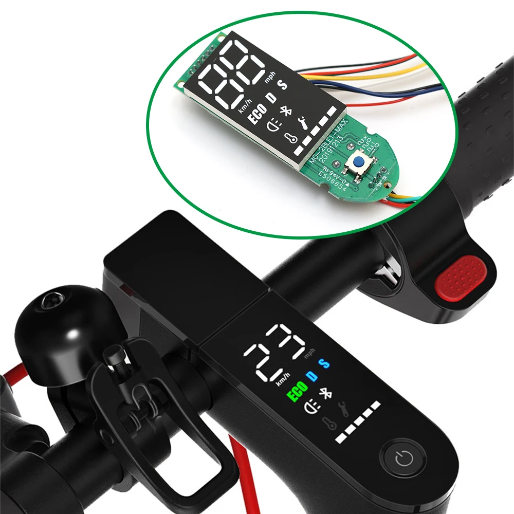 Bluetooth Dashboard for Xiaomi M365 Pro 1S Pro2 MI3 4Pro Electric Scooter With Protect Cover Display Upgrade Repair Parts