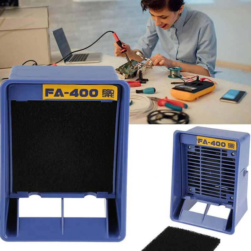 Imagem -03 - Solda Iron Smoke Absorber Fa400 Esd Extrator de Fumos Instrumento de Fumar 220v