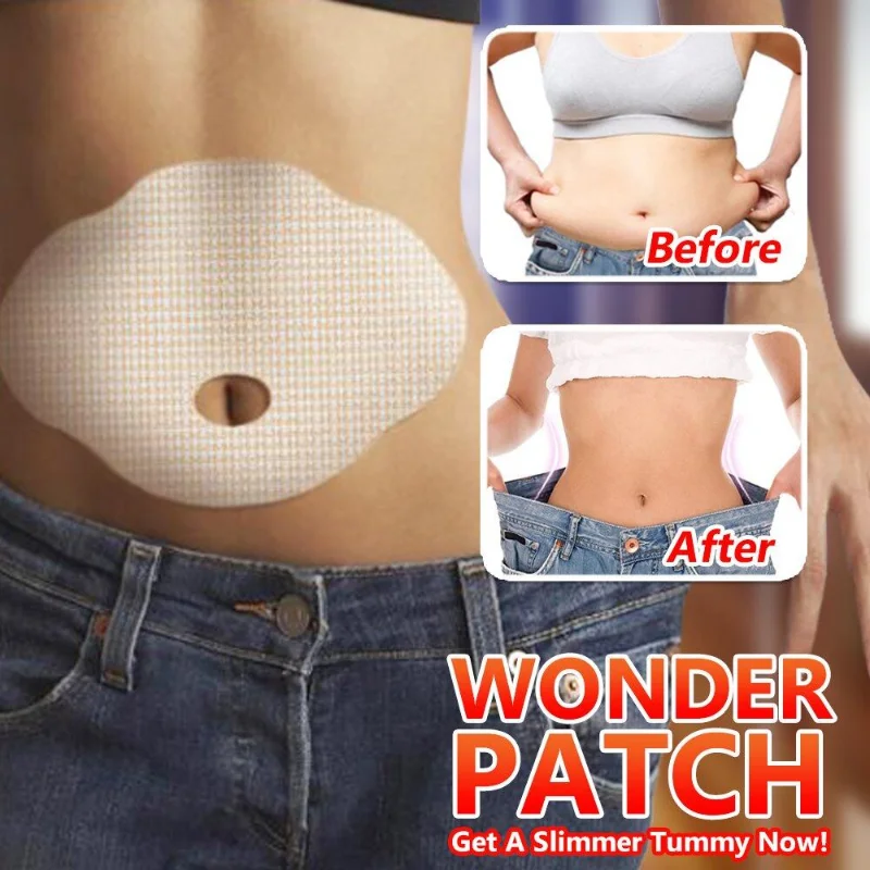 Korea MYMI Wonder Patch Women Belly Wing Abdomen Slimming Artifact Tummy Slimming Sticker Weight Loss Flat Tummy Products Health