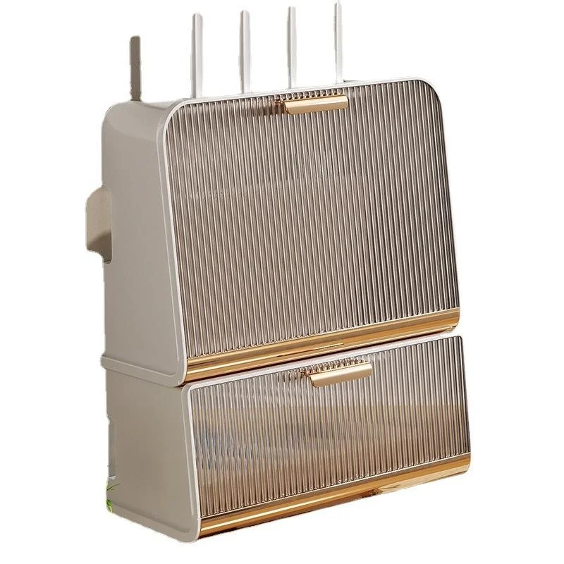 

Wire Management Storage Box Router Power Strip Organizer Plastic Box for Home Storage Diyu JH-2006 Fly Organization