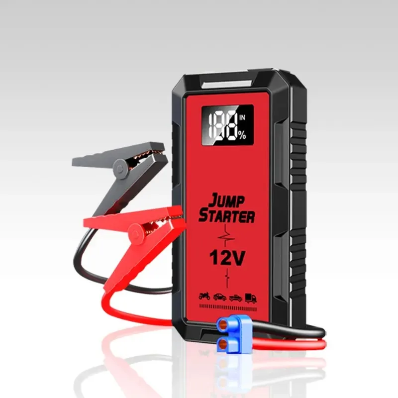 Power Car Jump Starter Battery for Car Starter Portable Emergency Booster 12V Auto Starting Device Petrol Diesel