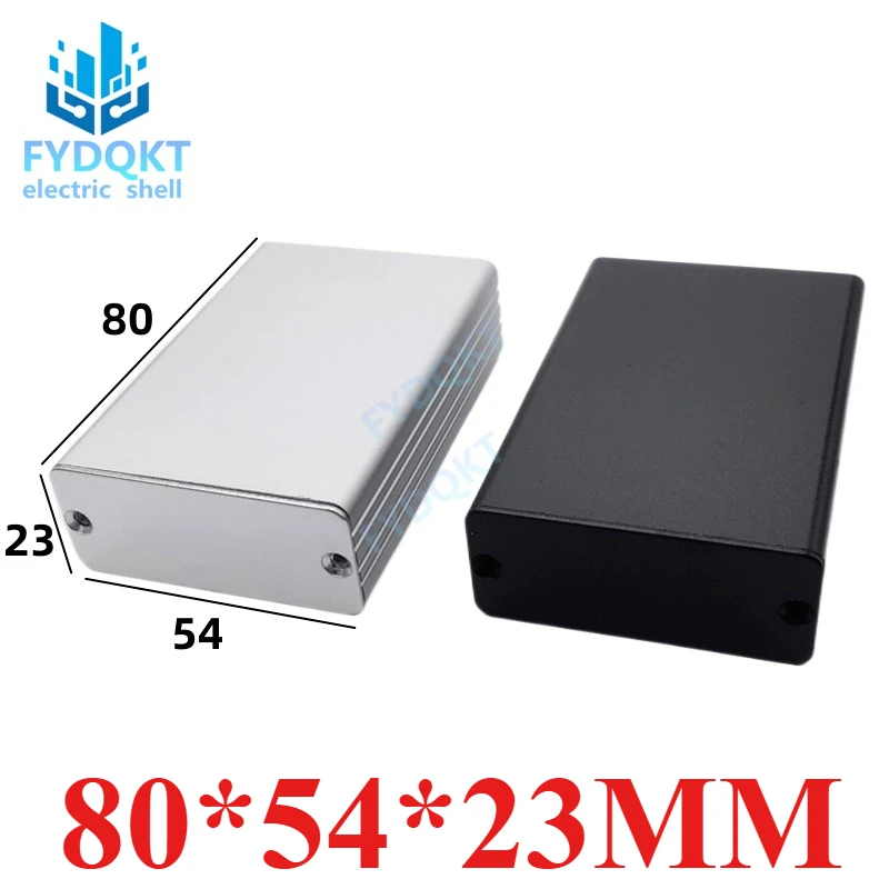 Aluminum alloy  circuit board  battery Boxes SCR nitrogen oxygen simulator shell 80x54x23mm