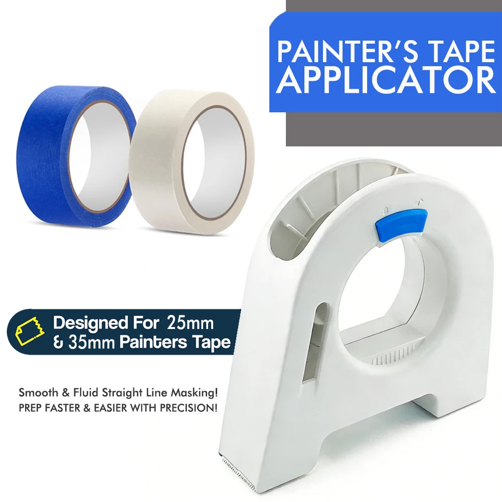 Beauty Seam Masking Tape Dispenser, Tile Grout Tape Applicator, Handheld Painter Tape Cutter for Floor Tile Gap, Wall Renovation