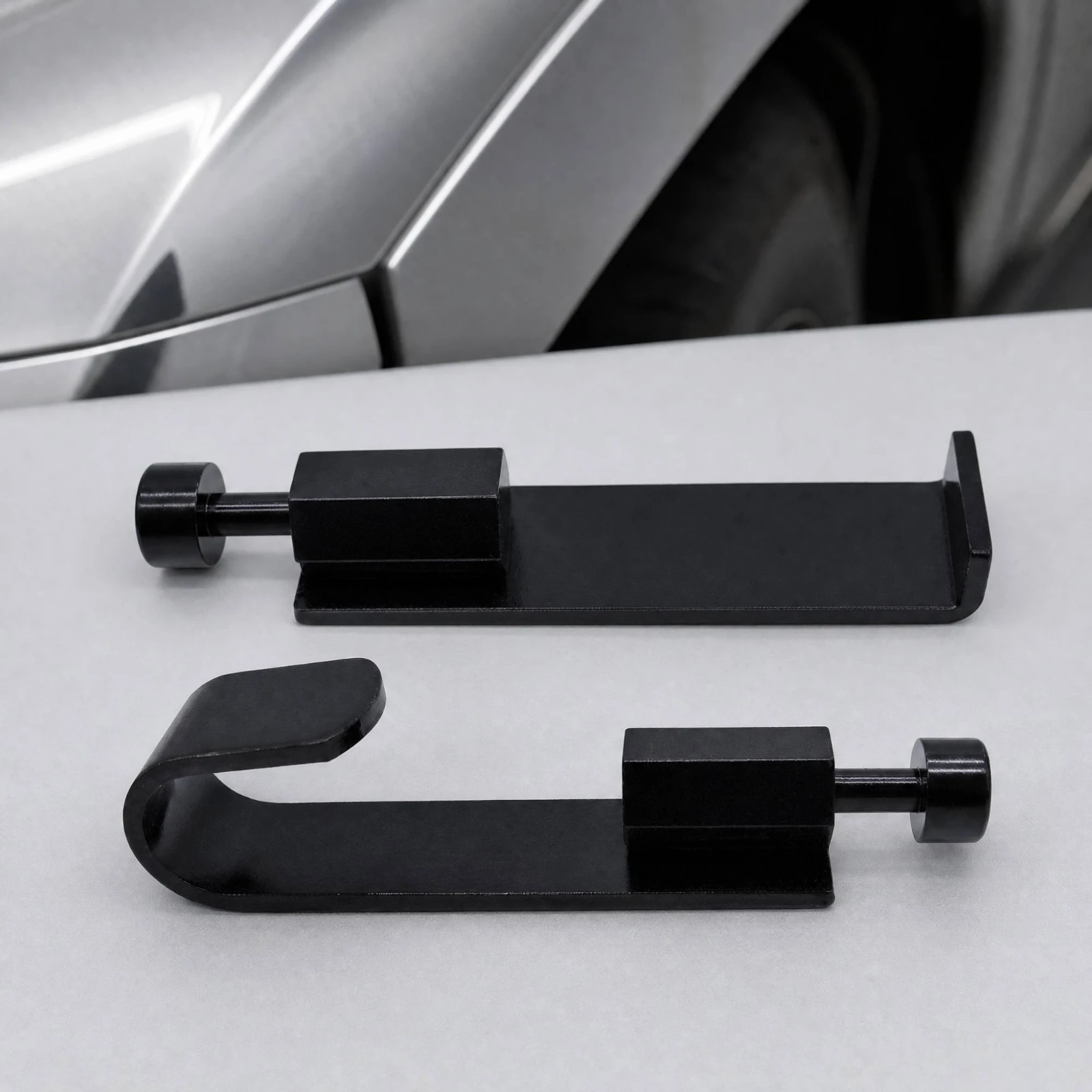 2 Pieces Panel Edge Dent Repair Tool Easy to Use Metal Dent Repair Tool with Sliding Adjustment Blocks Long-Lasting Heavy Duty