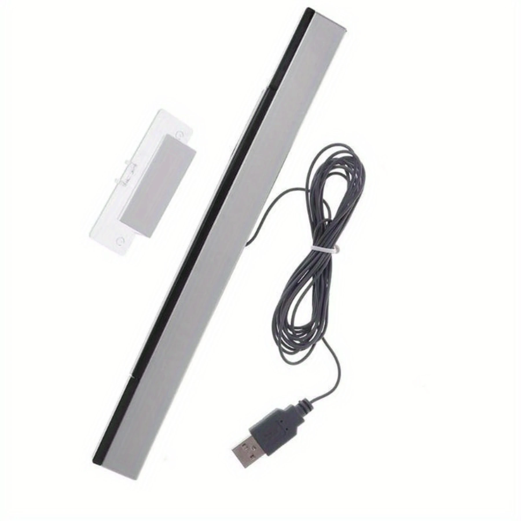 

USB Plug Infrared IR Signal Ray Sensor Bar Wired Receiver for Nintendo WII Console