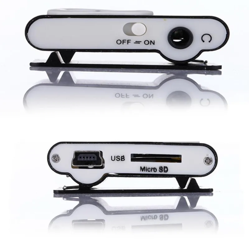 2023 NEW Big promotion Mirror Portable MP3 player Mini Clip MP3 Player waterproof sport mp3 music player walkman lettore mp3