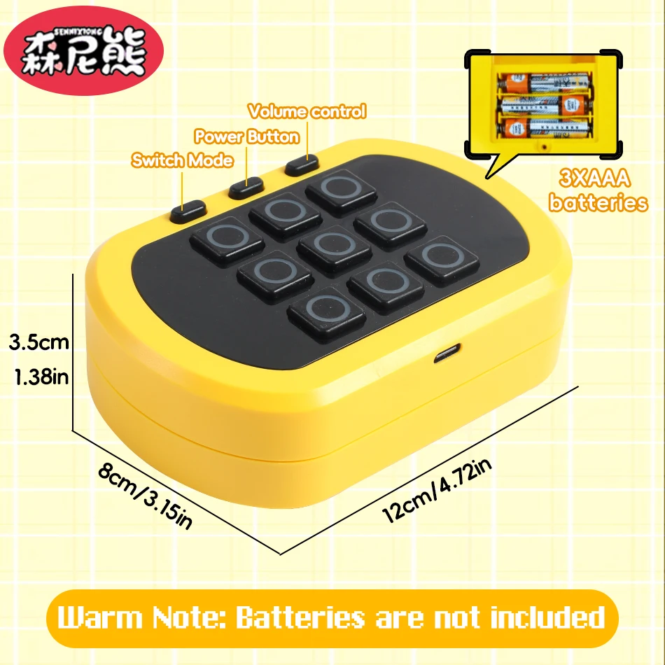SENNIXIONG 5IN1 لغز تفاعلي Tic-tac-toe لعبة مجلس معركة وحدة التحكم لعبة الدماغ الوالدين والطفل لعبة للأطفال هدية عيد #2