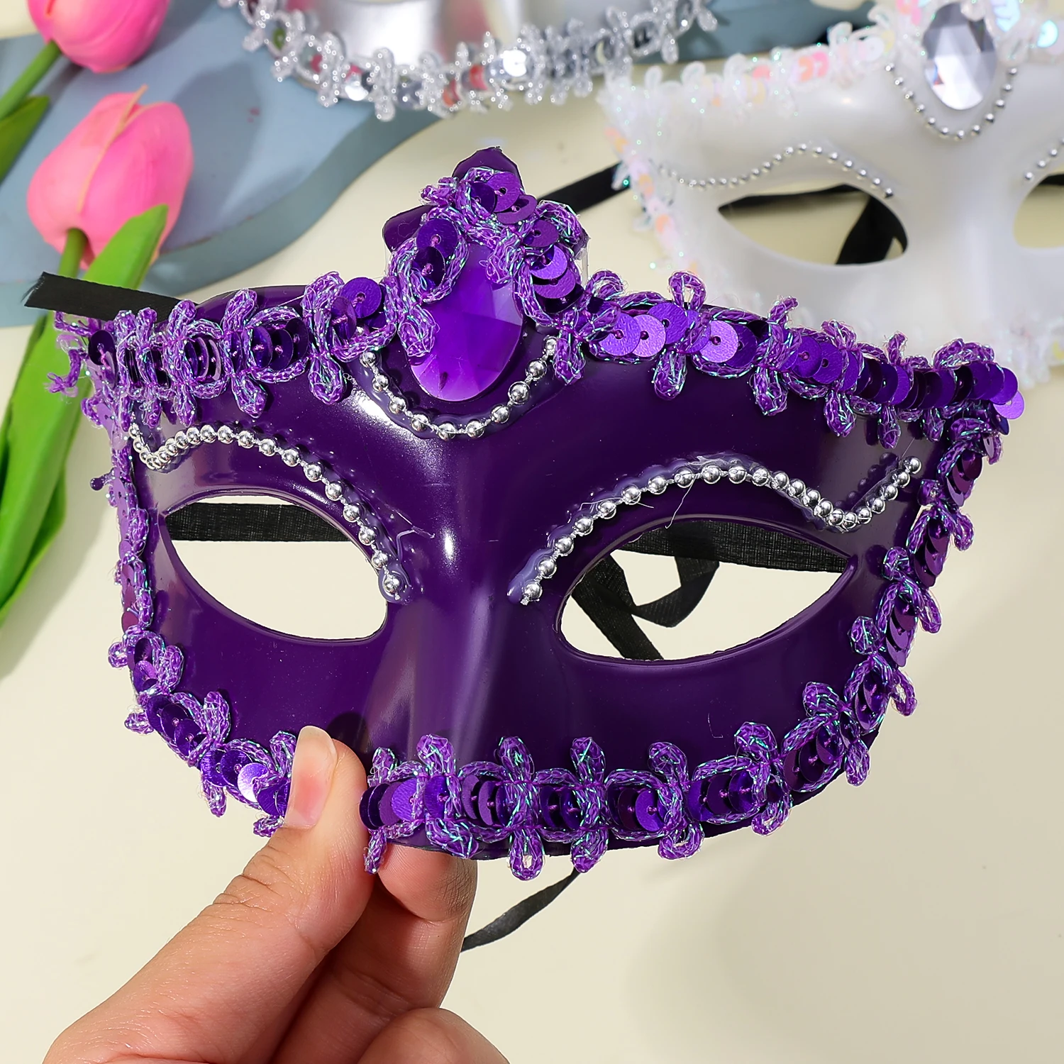 Máscaras de fiesta de carnaval, Cosplay de Anime, máscara de ojos veneciana, accesorios de fiesta, máscara facial para club nocturno, disfraz para mujeres y hombres