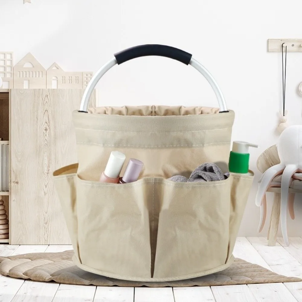 Multi Pocket Garden Tools Bag Multifunction with Handle Picnic Folding Basket Large Capacity Foldable Electrician Toolkit Bucket