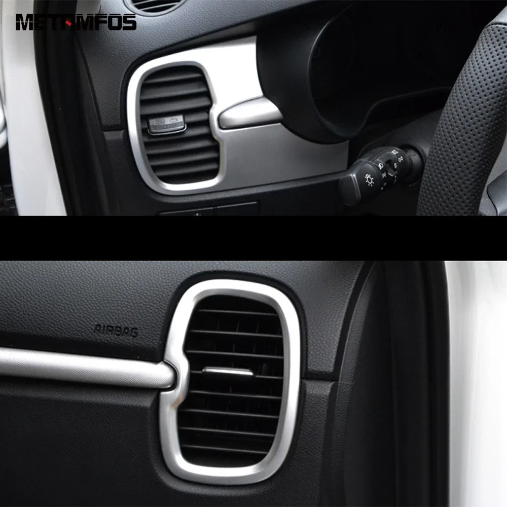 For Kia Rio 4 X-line 2018 2019 Air Condition Vent Outlet Cover Molding Trim Decoration Sticker Interior Accessories Car Styling