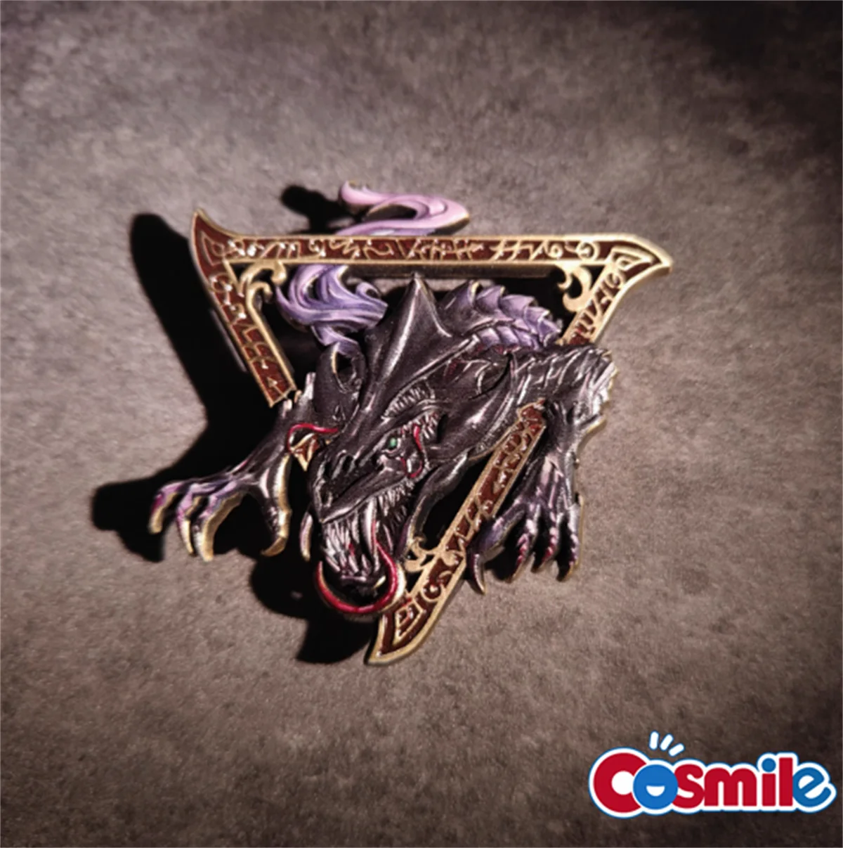 Hounds of Tindalos Colors Out of Space Shoggoth Official Double-Sided Metal Badge Commemorative Badge Pendant Anime Cosplay