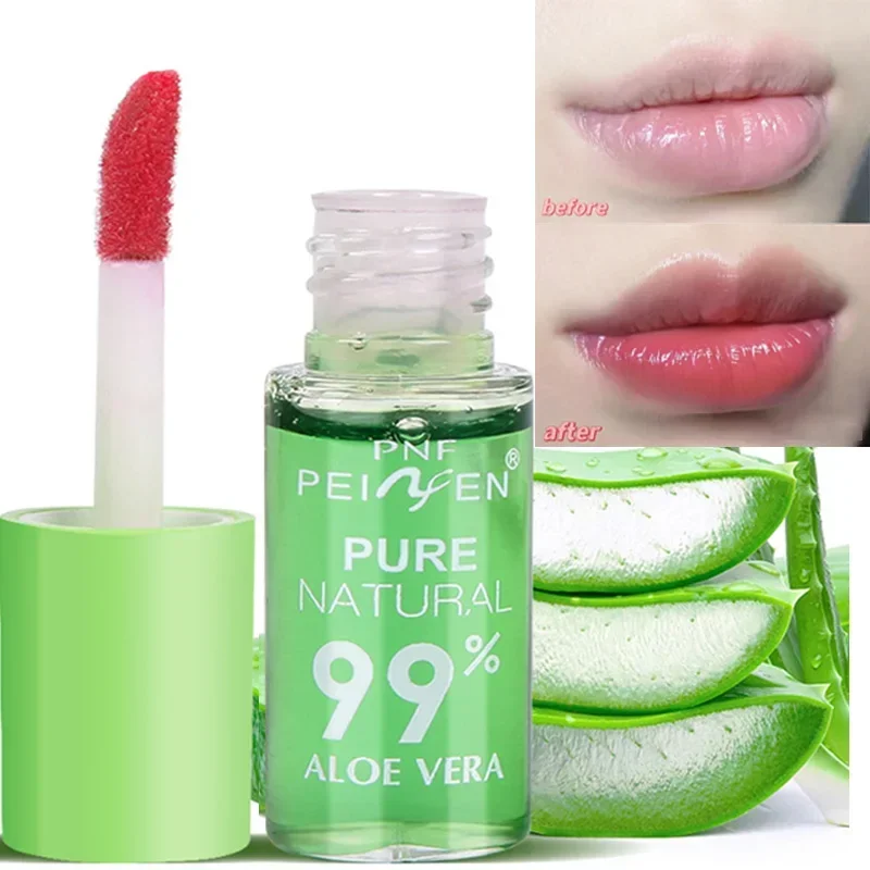 1PC Color Changing Lip Balm Aloe Vera Lipstick Lipgloss Long Lasting Moisturizing Waterproof Temperature Change Lip Balm