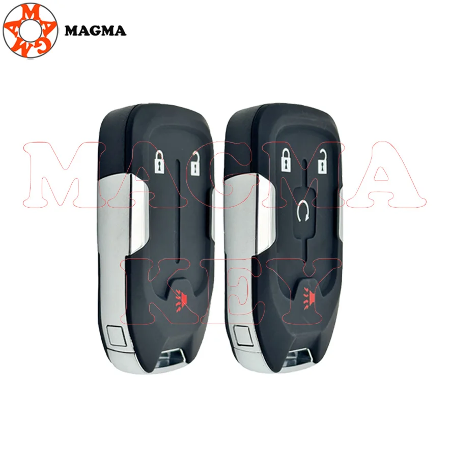 MAGMA الذكية بدون مفتاح فوب شل لشروليه تاهو سيلفرادو سوبربان تاهو جي إم سي سييرا أكاديا التضاريس يوكون حافظة مفتاح بعيد #4