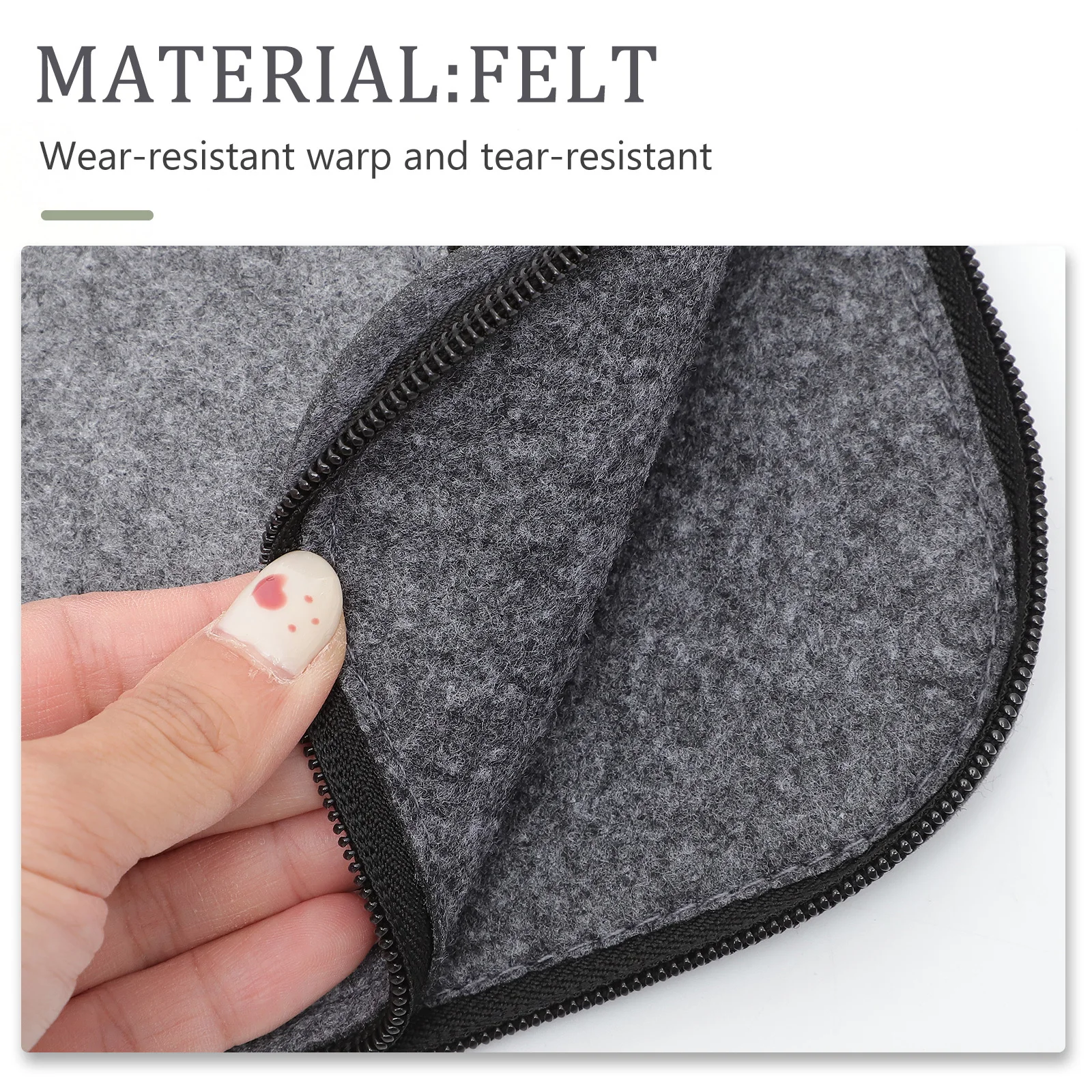 

Чехол для ноутбука, ультратонкий фетровый чехол большой емкости, противоударный дорожный защитный чехол для компьютера, чехол для ноутбука, чехол для компьютера