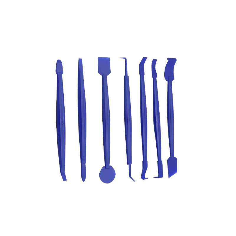 7 Stuks Auto Vinyl Wrap Film Raper Scraper Tools Koolstofvezel Sticker Film Installatie Rakel Vilt Kit Wrap Gereedschap Auto Accessoire