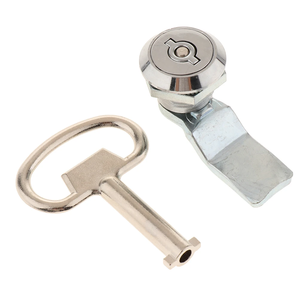 Cylinder Cam Lock with Key for Cabinet Door Mailbox Drawer Cupboard Lock