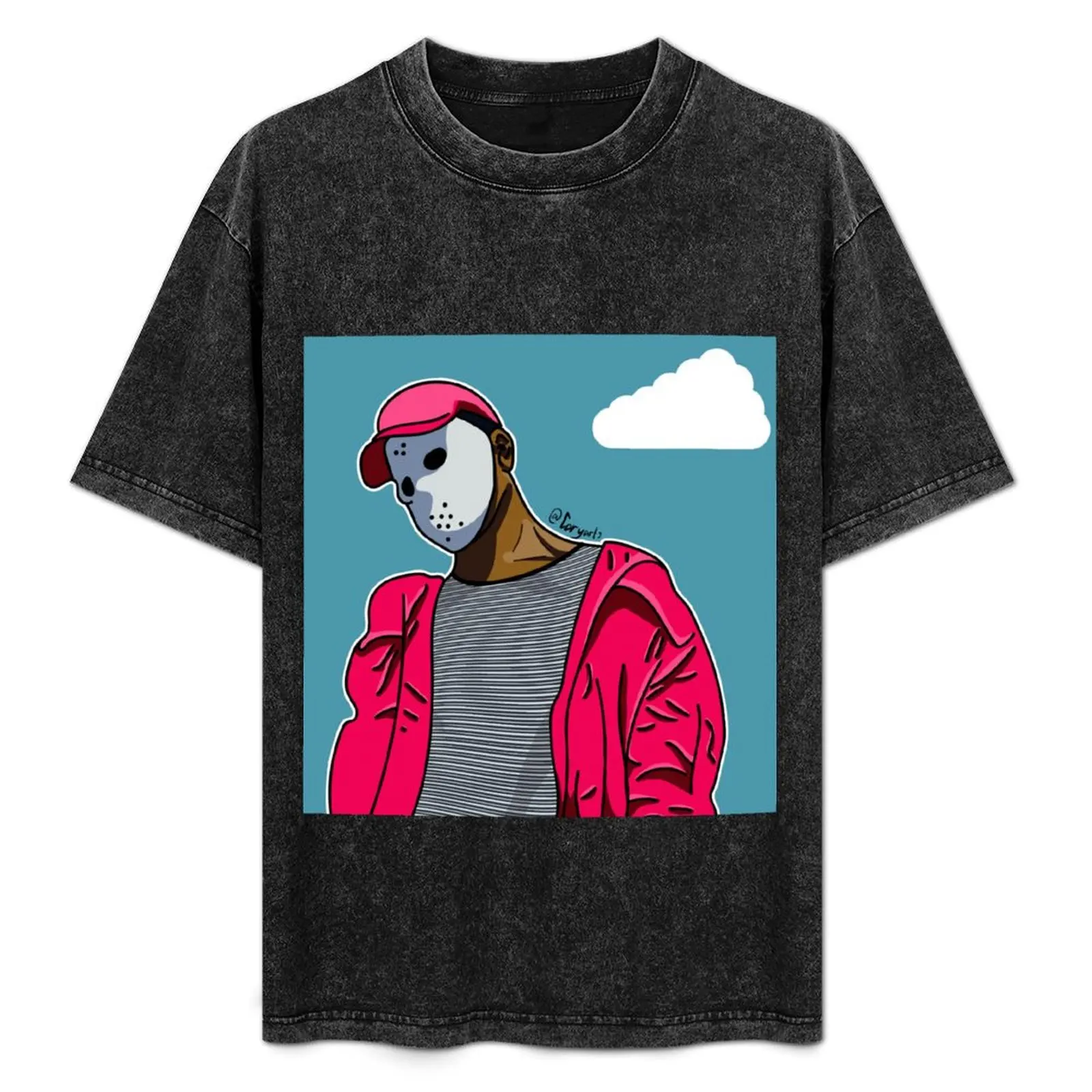 Ski Mask the Slump God T-Shirt Durable Work Wear T-Shirt