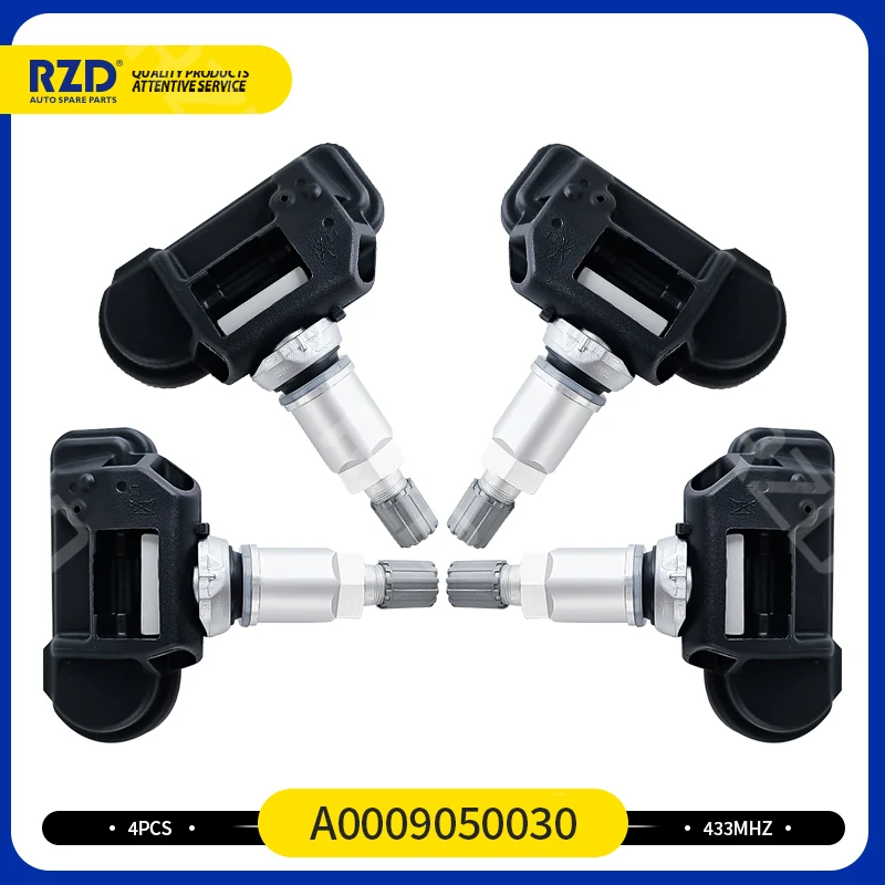 

1/2/4 шт. A0009050030 670002790 Датчик давления в шинах для Mercedes Benz A C E G S Class C205 C218 W205 W212 433 МГц TPMS 2012-2020 гг.