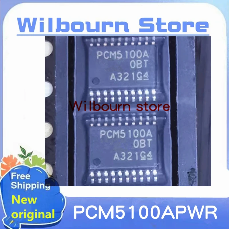 New Original 10PCS~100PCS/LOT PCM5100A PCM5100APWR PCM5100APW TSSOP20