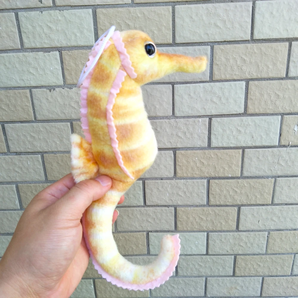 Children Plush Toy Seahorse Sea Animals Hippocampus Soft Stuffed Toy Birthday Gift For Kid