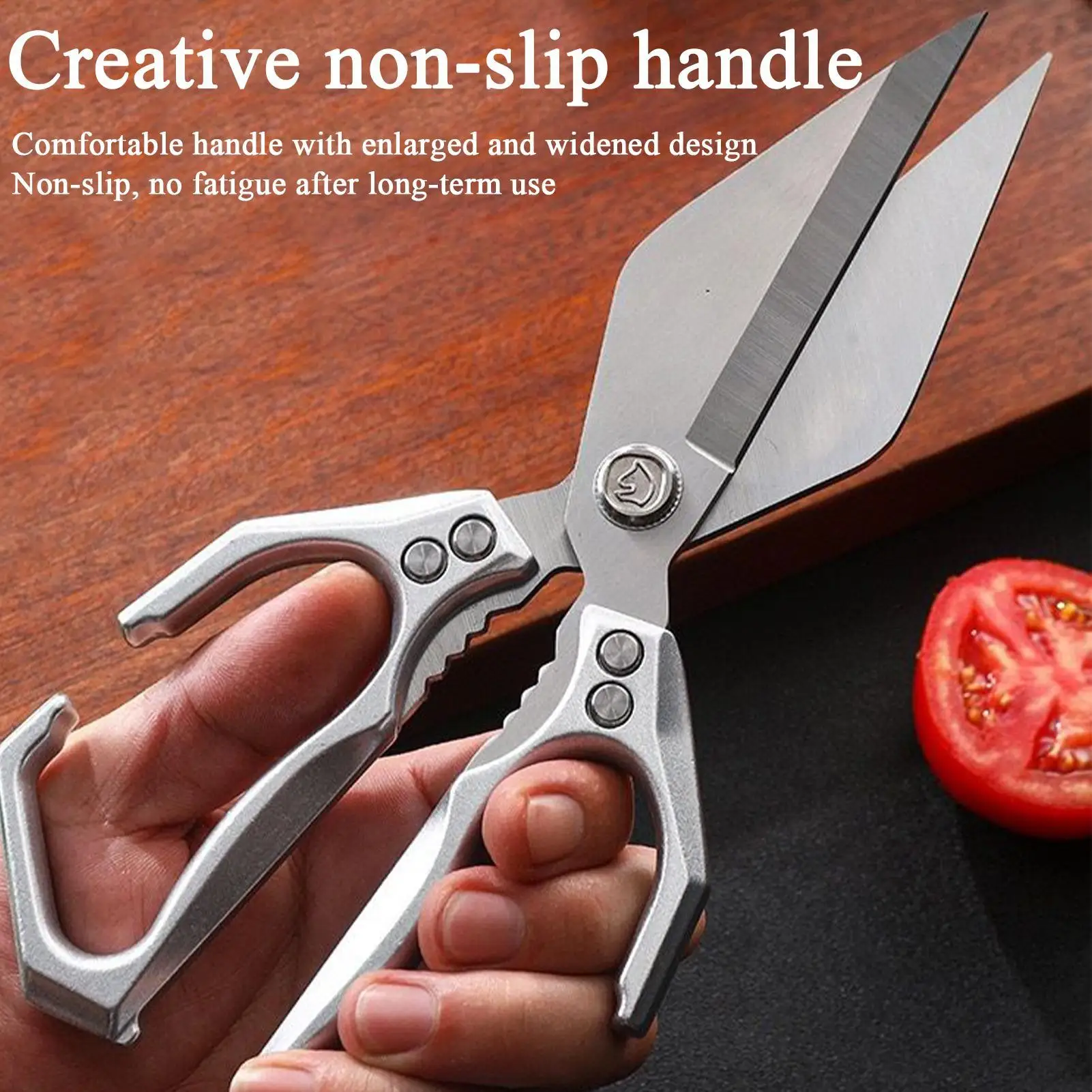 Stainless Steel Kitchen Shears for Meat Fish and Poultry Commercial Kitchen Equipment Lightweight Durable Kitchen accessories