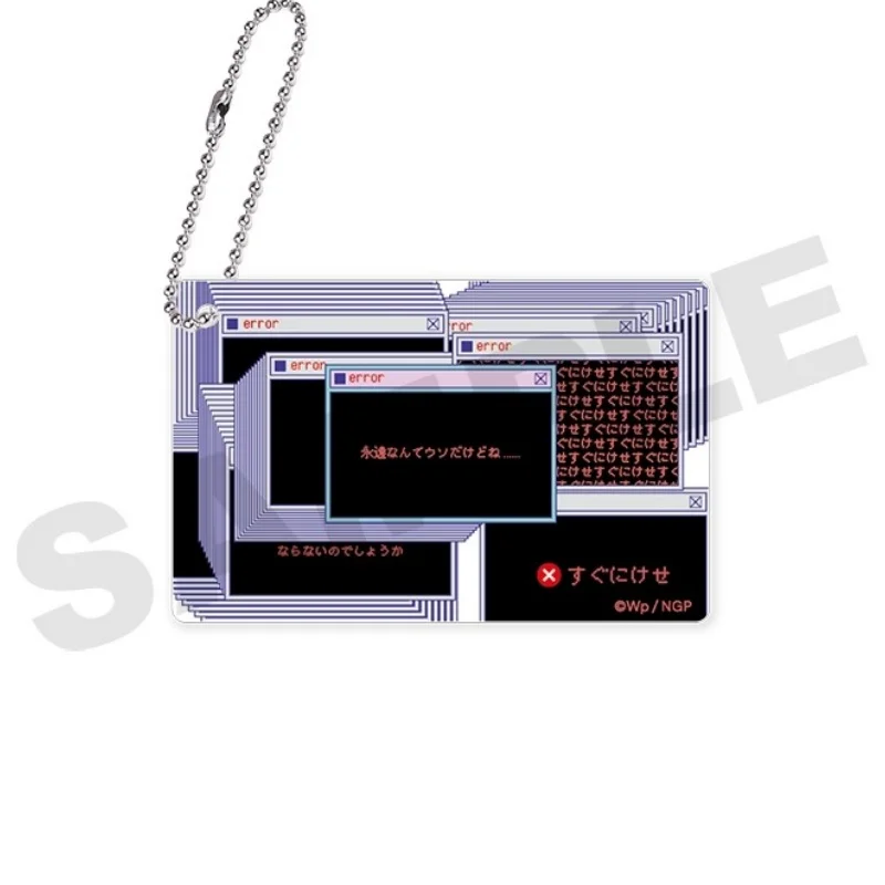 7PCS Anime Game NEEDY GIRL OVERDOSE 6CM Ame-chan,P-Chan,OMGkawaiiAngel-chan Bag, Car Accessories Acrylic Keychain Bag Pendant