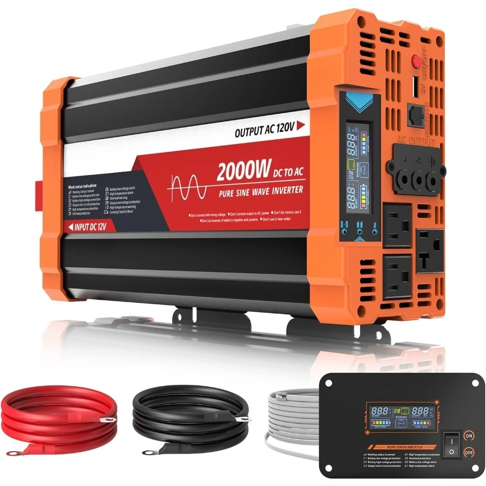 2000W Pure Sine Wav…