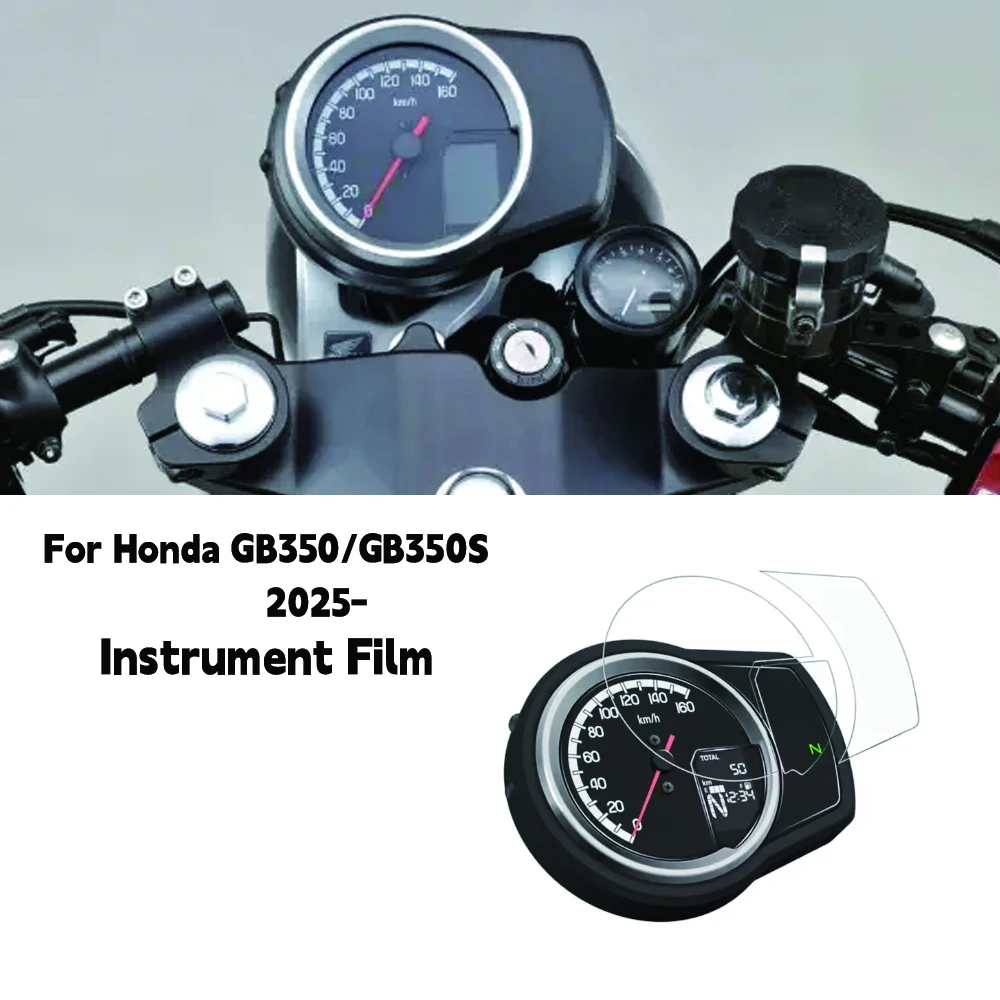 Image of Für Honda GB350S GB 350S 2025 Kratzschutzfolie für Kombiinstrument und Armaturenbrett Zubehör
