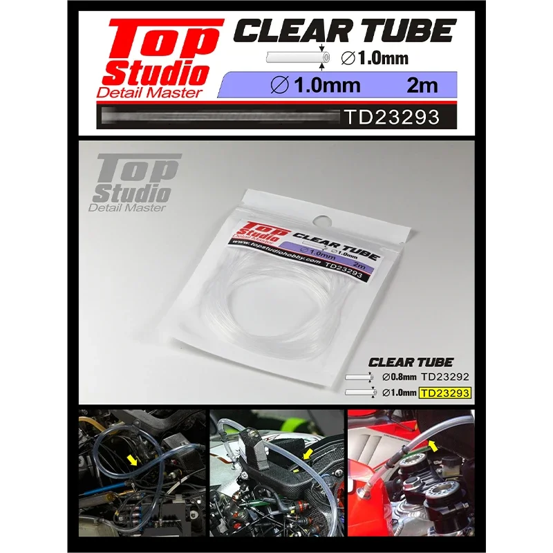 Top Studio Model Detail Master Clear Tube Hand Made Arts Hobbyist Gift for Professional Adults