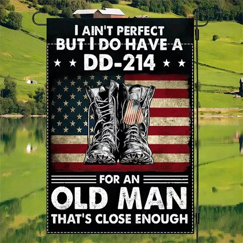 Patriotic Veterans Day 3D Print Garden Flag EEJ UUN