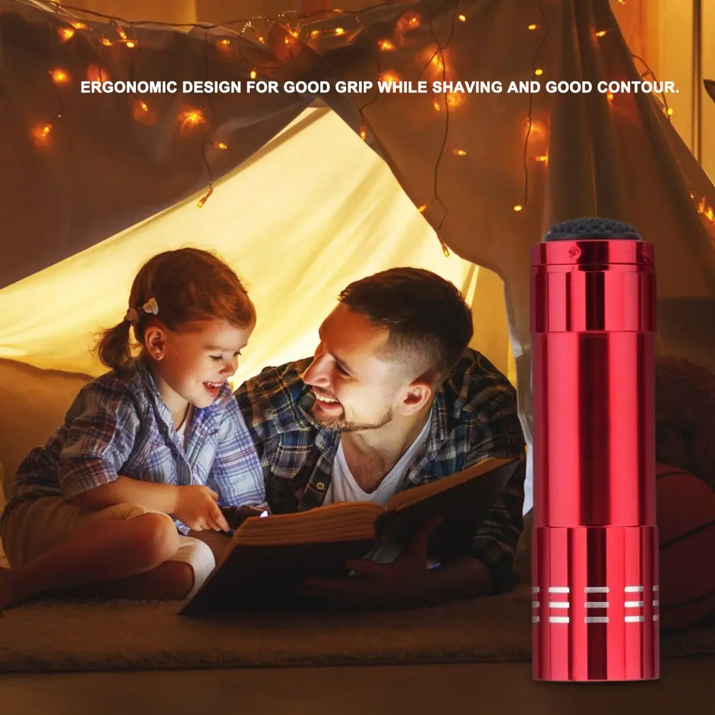 Multifunction 9 LEDs Flashlight UV Purple Light Aluminum Alloy Torch Energy Saving Portable Paper Money Checking Lamp
