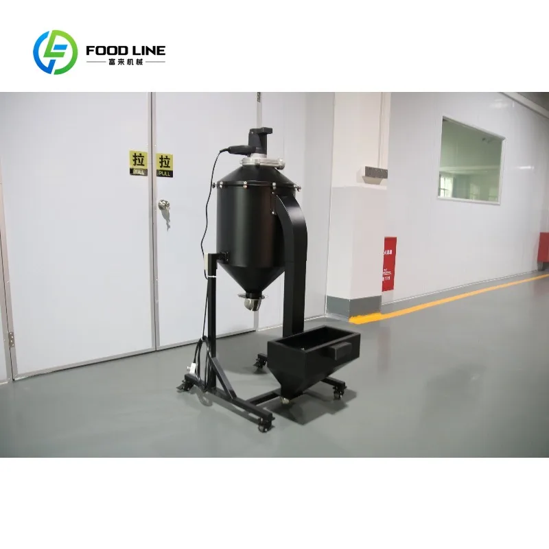 Customized Food Grade 20kg 30kg 60kg High Airflow Coffee Bean Destoner Dust Suction System Industrial Machine High Stainless