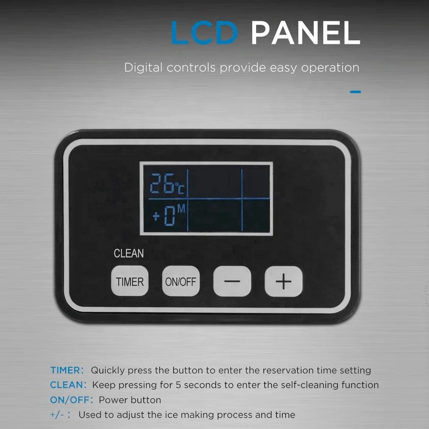 

Промышленная машина для производства льда TULX, производительность 350 кг, 940 Вт, для бизнеса