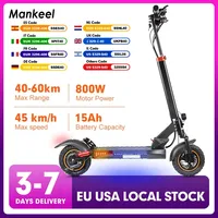 Mankeel MX-14 800W Powerful Electric Scooter 15AH 28MPH Off Road Foldable E-scooter 37 Miles Range Electric Kick Scooter Adult