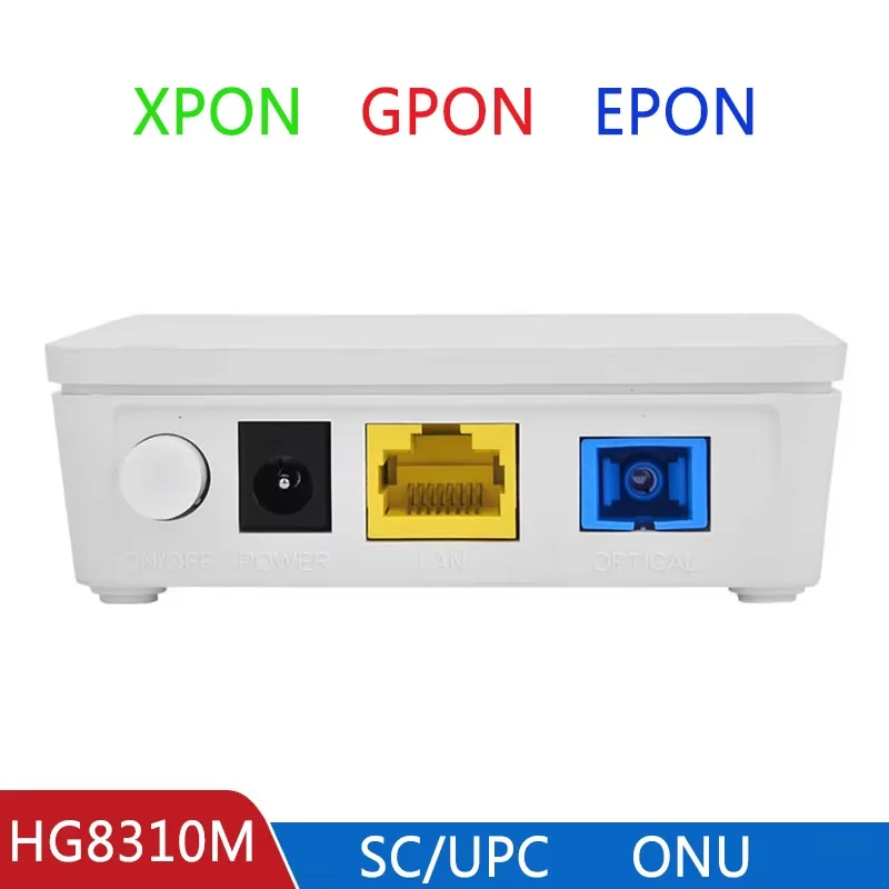 HG8310M Gpon XPON EPON 100% New original Ont FTTH 1GE Termnal Onu Gigabit Modem SC/UPC ONU 1000M OLT