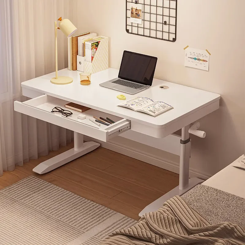 Tavolo da studio con sollevamento a mano