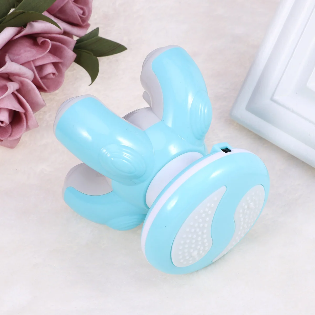 

Charging Handheld Massager Mini Portable Electric Muscles Back Foot Neck Relaxation Gift For Family Parents Friends Luminous Non