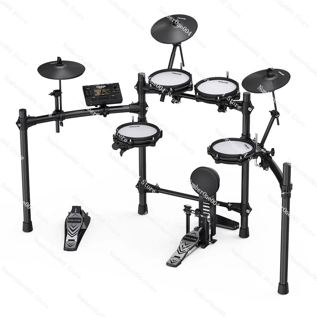 

New Arrival NUX Digital Drum Set Electric DM-200 With Screen For Sale