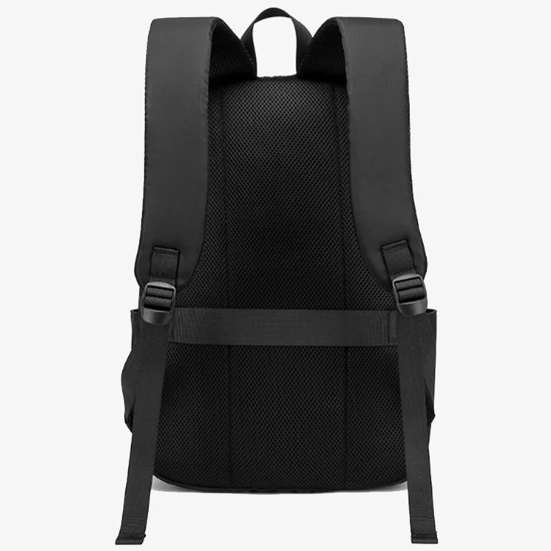 Simple and high-capacity outdoor short distance business backpack, high-end men's and women's leisure student backpack