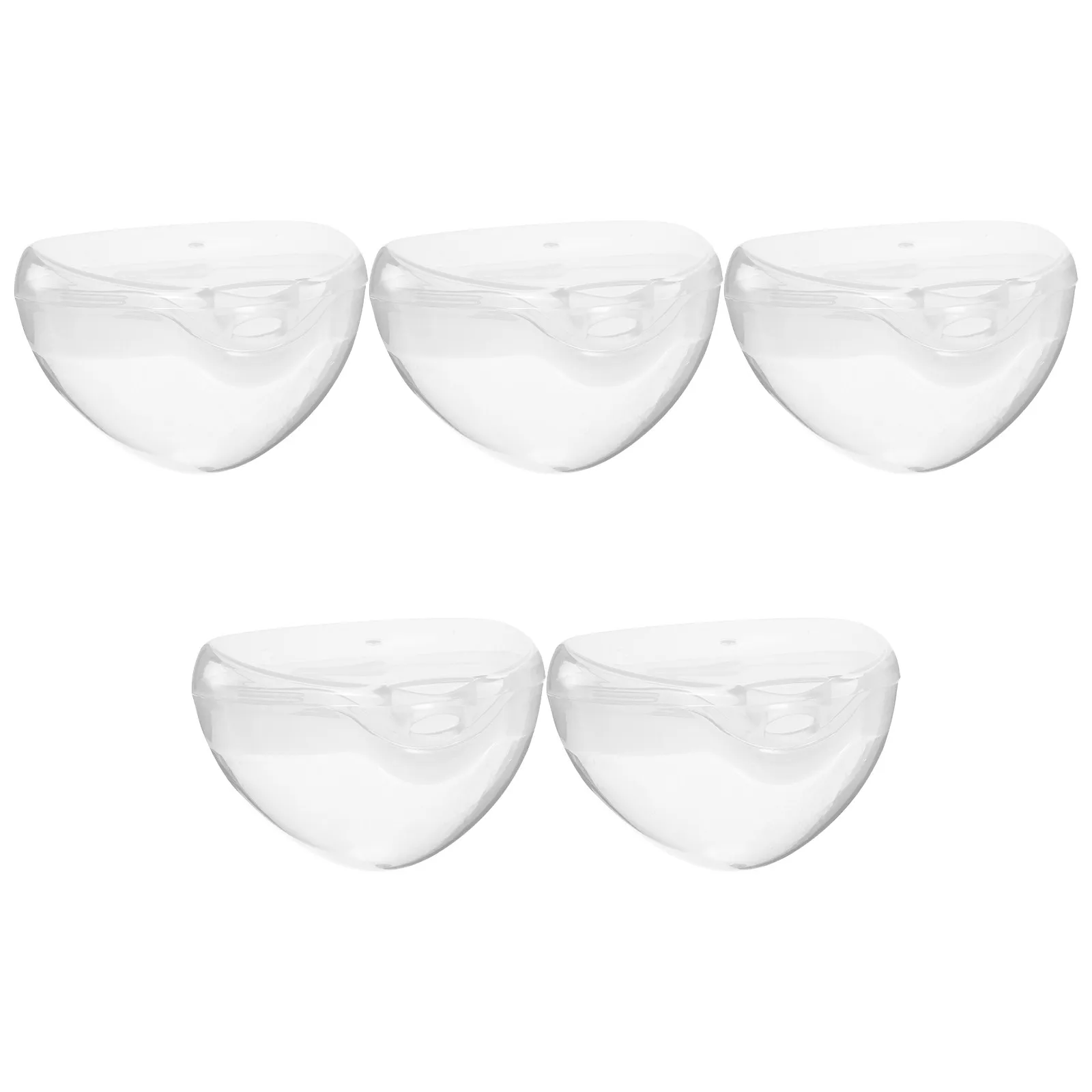 

5Pcs Pacifier Storage Box Portable Dustproof Safe Bpa-Free Organizer for Pacifier Clips Nipples Diaper Bag Travel