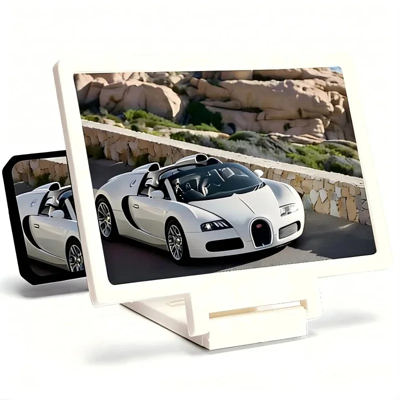 Universal HD 3D Screen Magnifier for Phone – Foldable Stand with Large Display Holder for Movies, Games & Video Calls - view 4