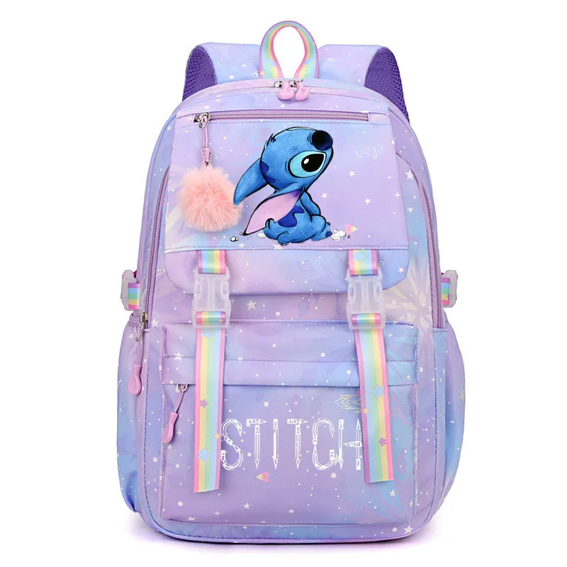 Lilo Stitch Waterproof Women Backpack Female Travel Bag Backpacks Schoolbag for Teenage Girls Bookbag Mochila