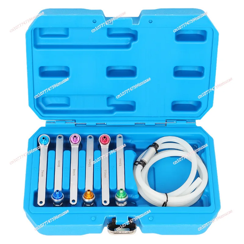 

7-Piece brake pump screw oil drain sleeve wrench brake system exhaust wrench oil drain exhaust wrench